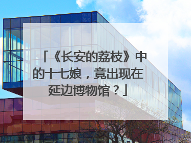 《长安的荔枝》中的十七娘，竟出现在延边博物馆？