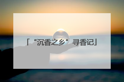 “沉香之乡”寻香记