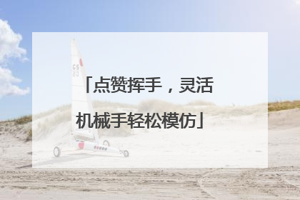 点赞挥手，灵活机械手轻松模仿