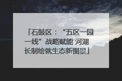 石鼓区：“五区一园一线”战略赋能 河湖长制绘就生态新图景