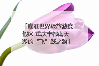 瞄准世界级旅游度假区 重庆丰都南天湖的“飞”跃之路