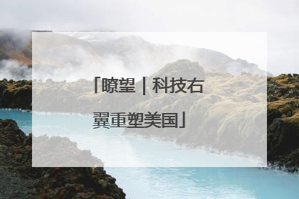 瞭望｜科技右翼重塑美国