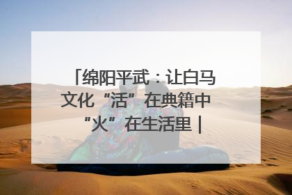 绵阳平武：让白马文化“活”在典籍中 “火”在生活里｜新闻发布最前线