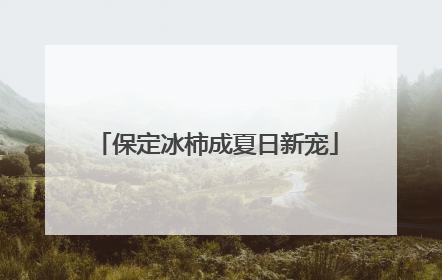 保定冰柿成夏日新宠