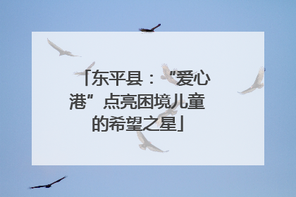 东平县：“爱心港”点亮困境儿童的希望之星