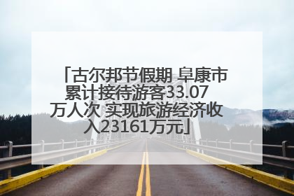 古尔邦节假期 阜康市累计接待游客33.07万人次 实现旅游经济收入23161万元