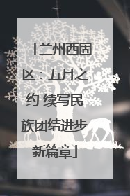 兰州西固区：五月之约 续写民族团结进步新篇章