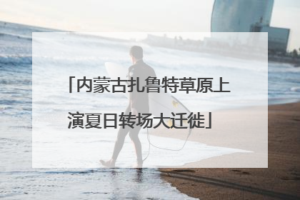 内蒙古扎鲁特草原上演夏日转场大迁徙