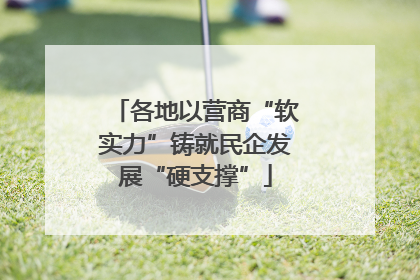 各地以营商“软实力”铸就民企发展“硬支撑”