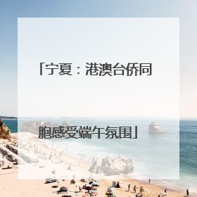 宁夏：港澳台侨同胞感受端午氛围