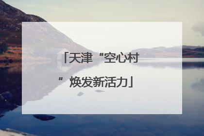 天津“空心村”焕发新活力