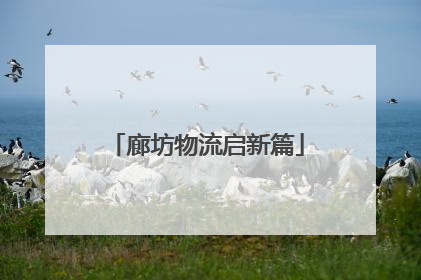 廊坊物流启新篇
