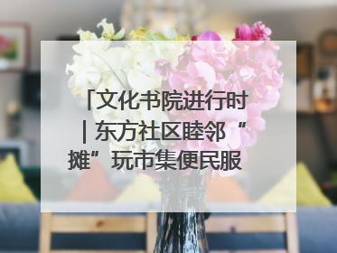 文化书院进行时｜东方社区睦邻“摊”玩市集便民服务日，书写邻里共生新篇章