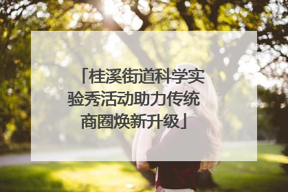 桂溪街道科学实验秀活动助力传统商圈焕新升级