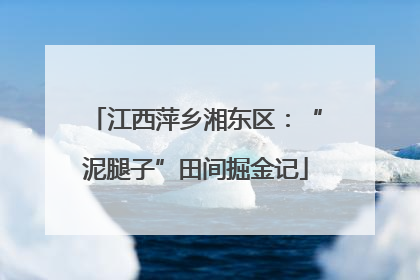 江西萍乡湘东区：“泥腿子”田间掘金记
