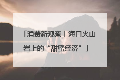 消费新观察丨海口火山岩上的“甜蜜经济”