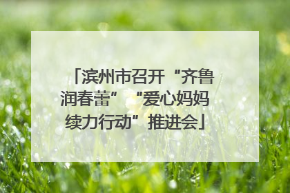 滨州市召开“齐鲁润春蕾”“爱心妈妈续力行动”推进会