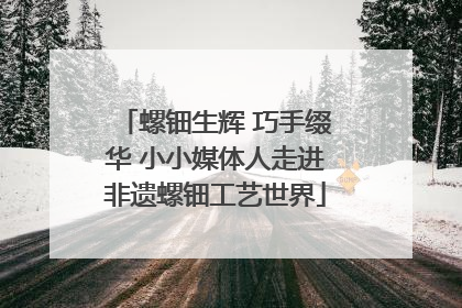 螺钿生辉 巧手缀华 小小媒体人走进非遗螺钿工艺世界