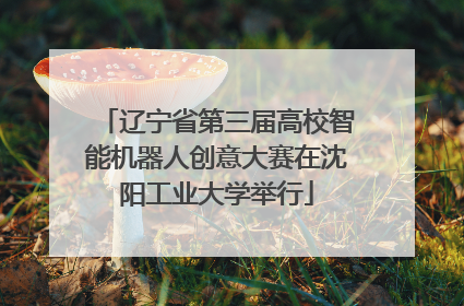 辽宁省第三届高校智能机器人创意大赛在沈阳工业大学举行